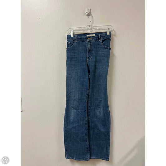 Jeans Boot Cut By Levis In Blue Denim, Size: 16