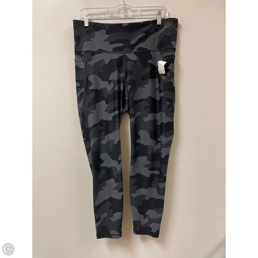 Athletic Pants By Old Navy In Grey, Size: Xl