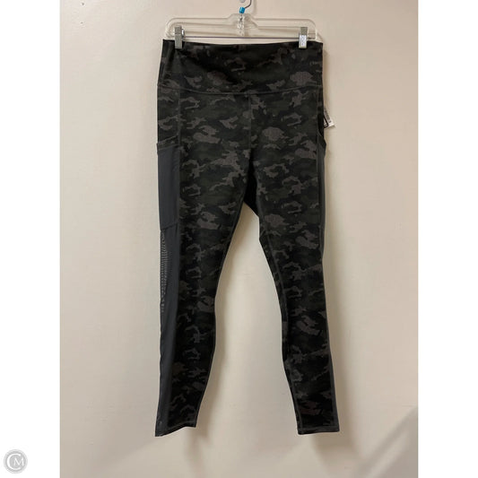 Athletic Pants By Fabletics In Camouflage Print, Size: Xl