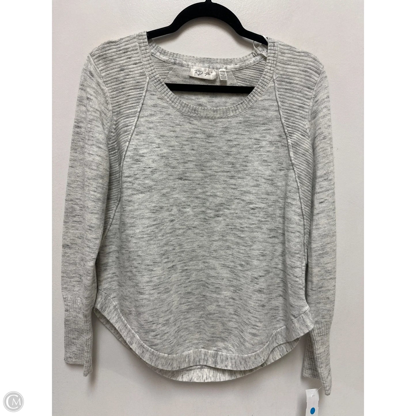Sweater By Rd Style In Grey, Size: M