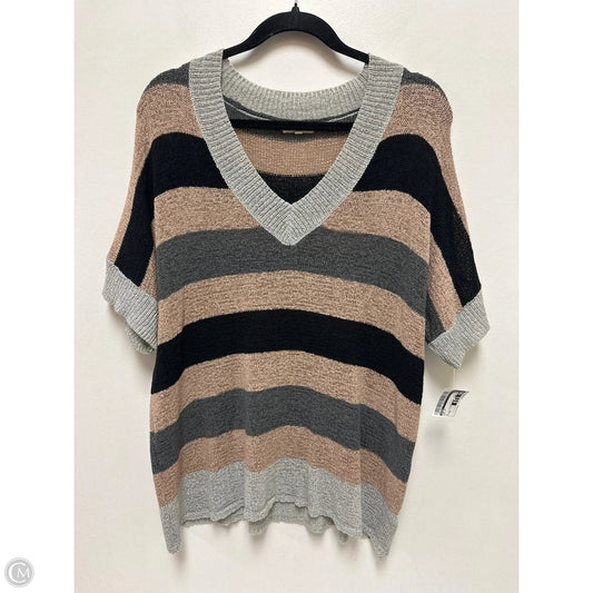 Top Short Sleeve By Easel In Multi-colored, Size: S