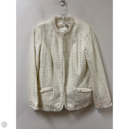 Blazer By Chicos In Cream, Size: M