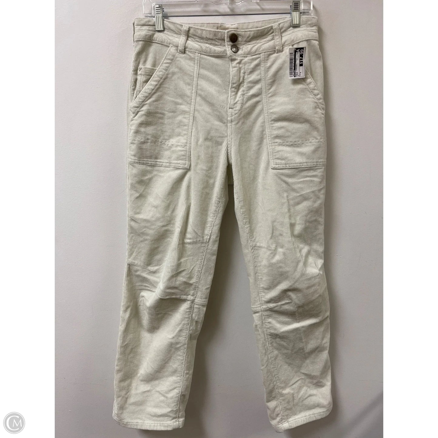 Pants Corduroy By Pilcro In Cream, Size: 8