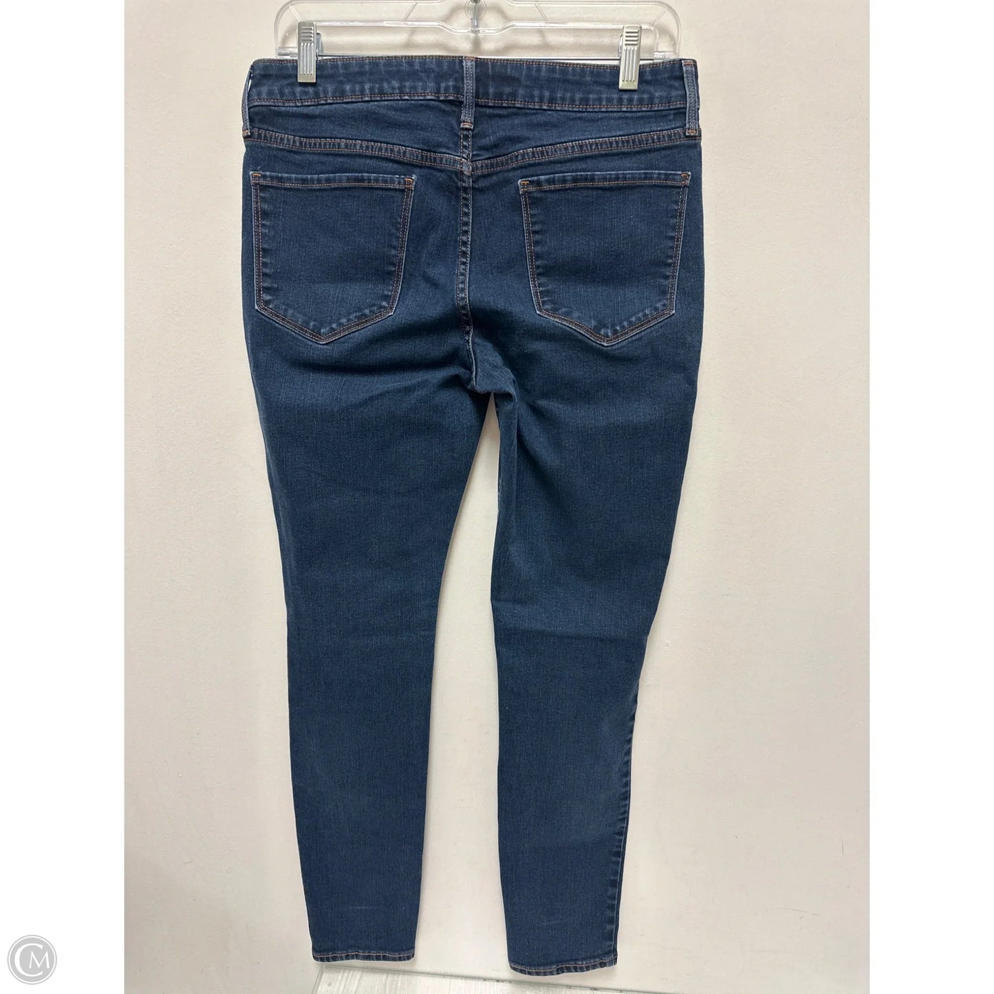 Jeans Skinny By Old Navy In Blue Denim, Size: 12
