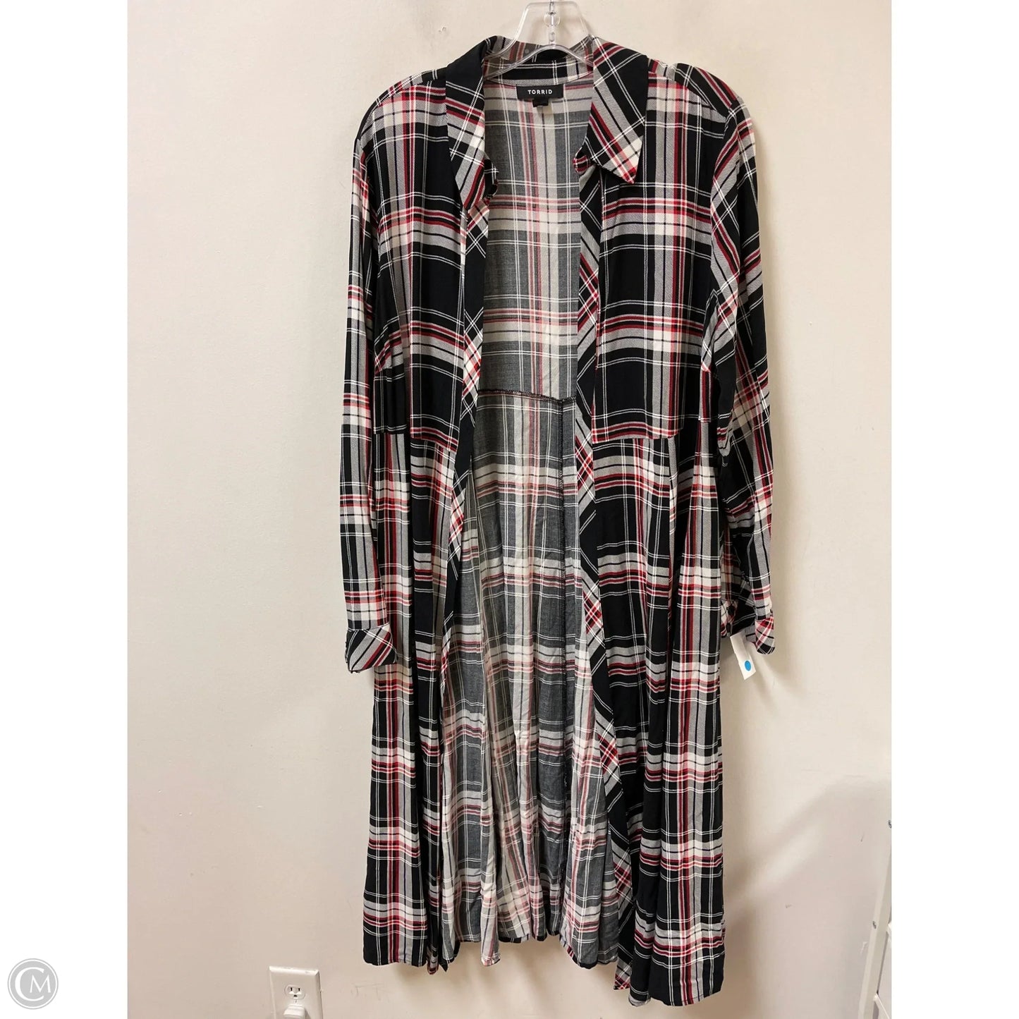 Dress Casual Midi By Torrid In Black & Red, Size: 1x