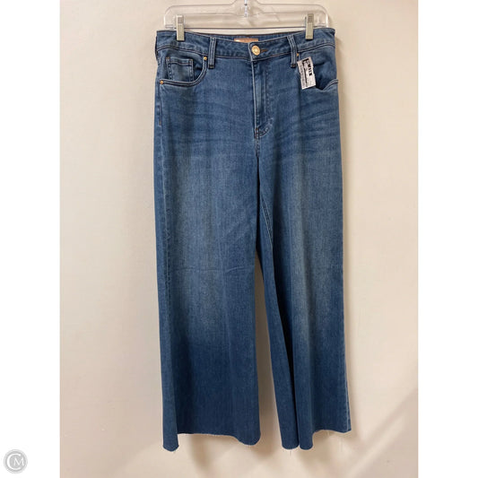 Jeans Wide Leg By Kut In Blue Denim, Size: 4