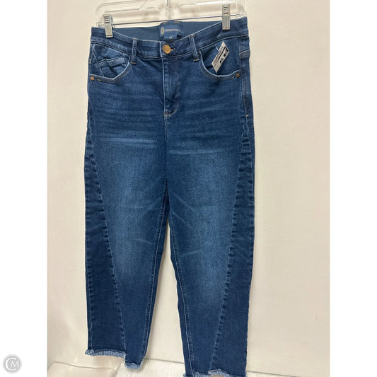 Jeans Straight By Democracy In Blue Denim, Size: 10