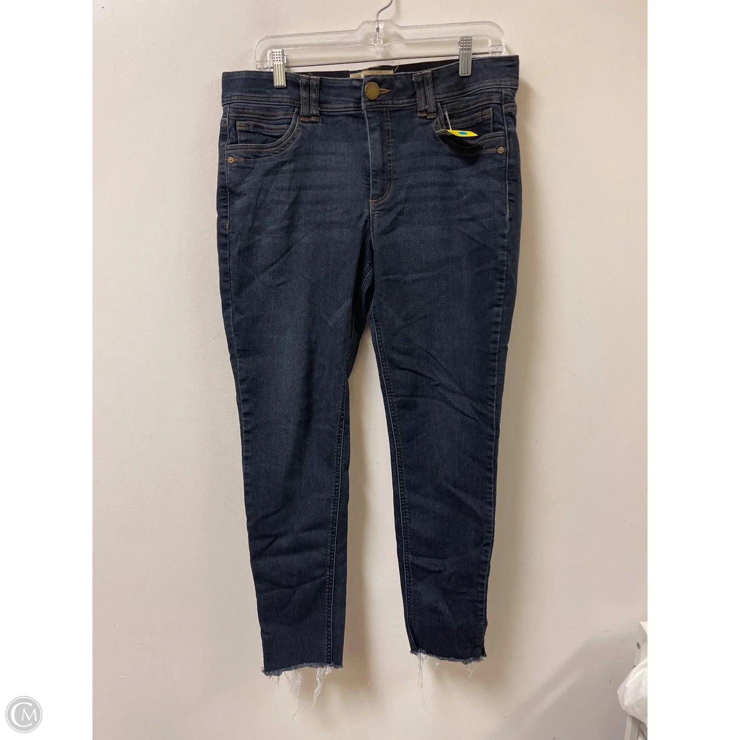 Jeans Straight By Democracy In Blue Denim, Size: 12