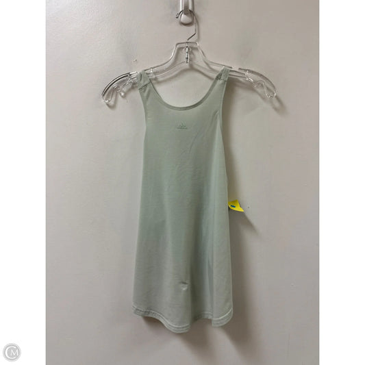 Athletic Tank Top By Adidas In Green, Size: M
