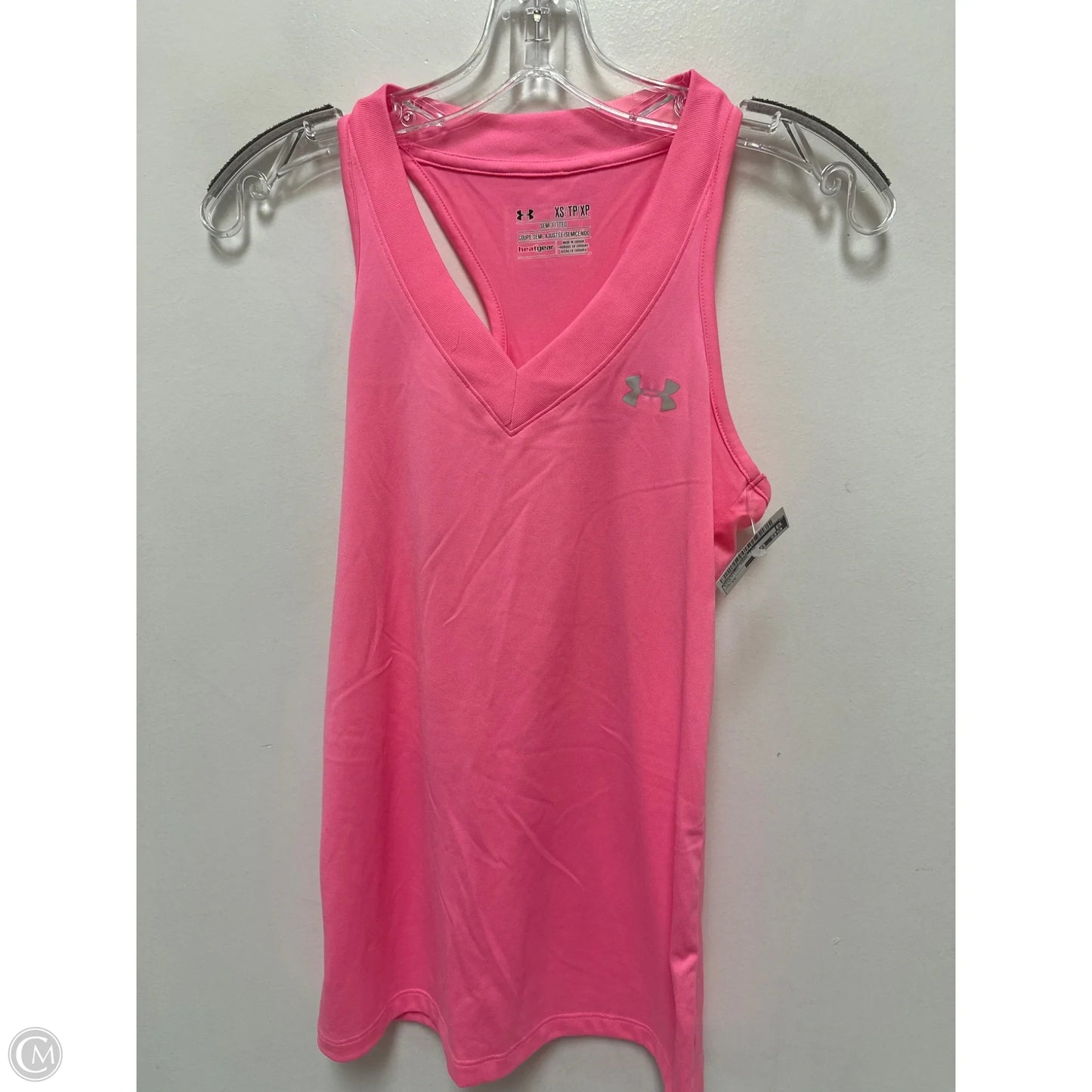 Athletic Tank Top By Under Armour In Pink, Size: Xs