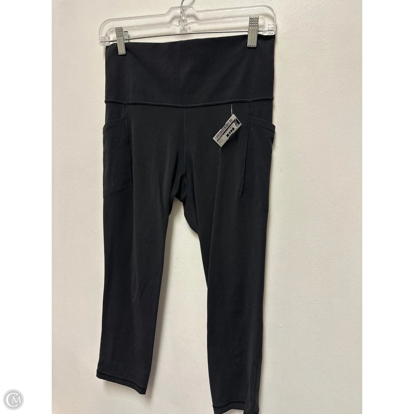 Athletic Leggings By Athleta In Black, Size: M