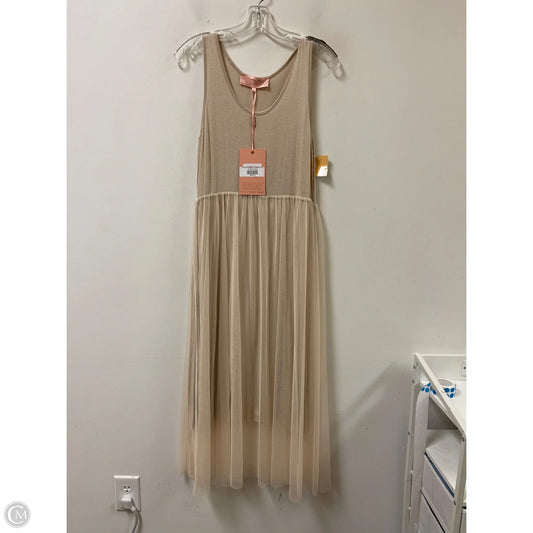 Dress Casual Maxi By Clothes Mentor In Cream, Size: S