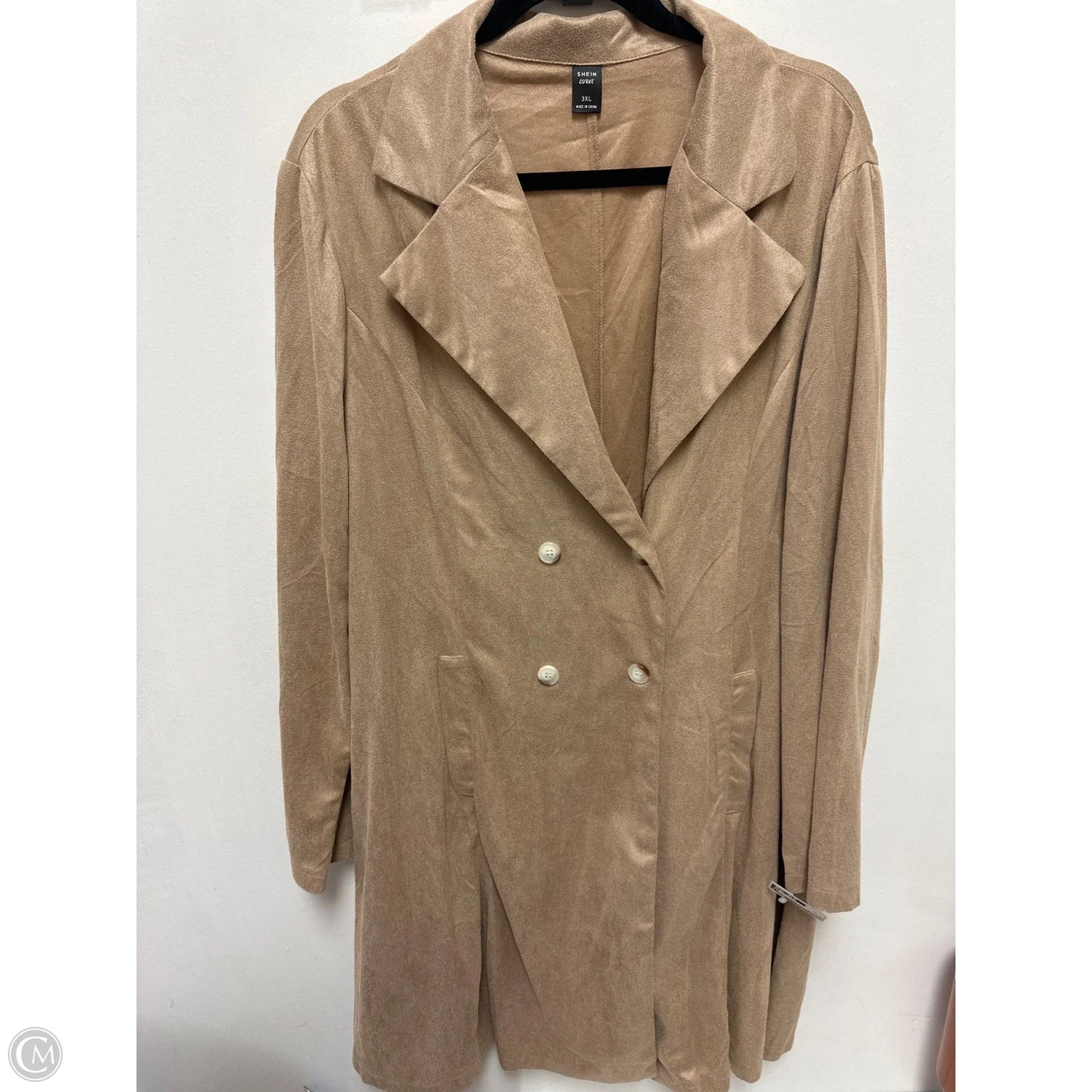 Cardigan By Shein In Beige, Size: 3x