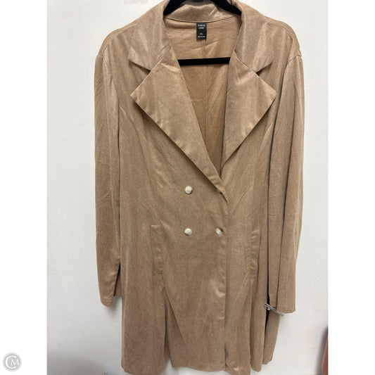 Cardigan By Shein In Beige, Size: 3x
