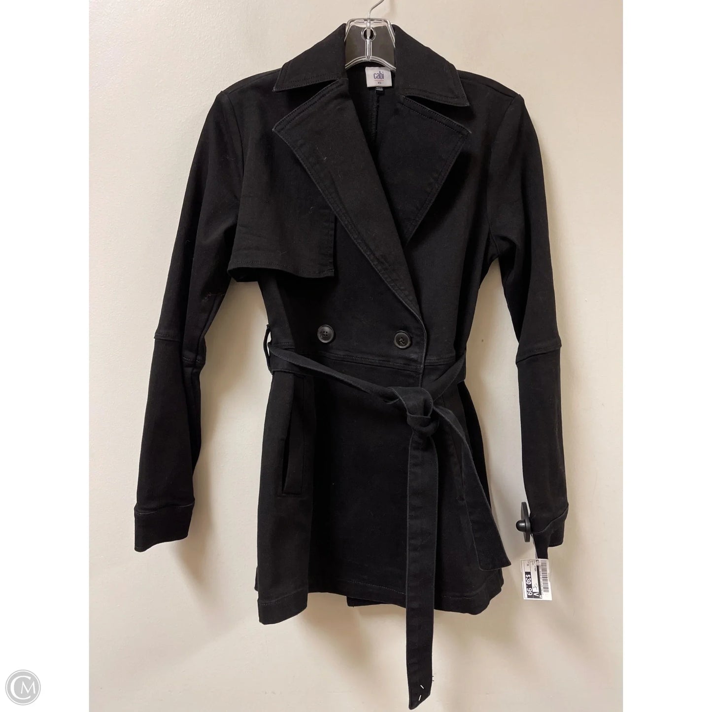 Coat Other By Cabi In Black, Size: Xs