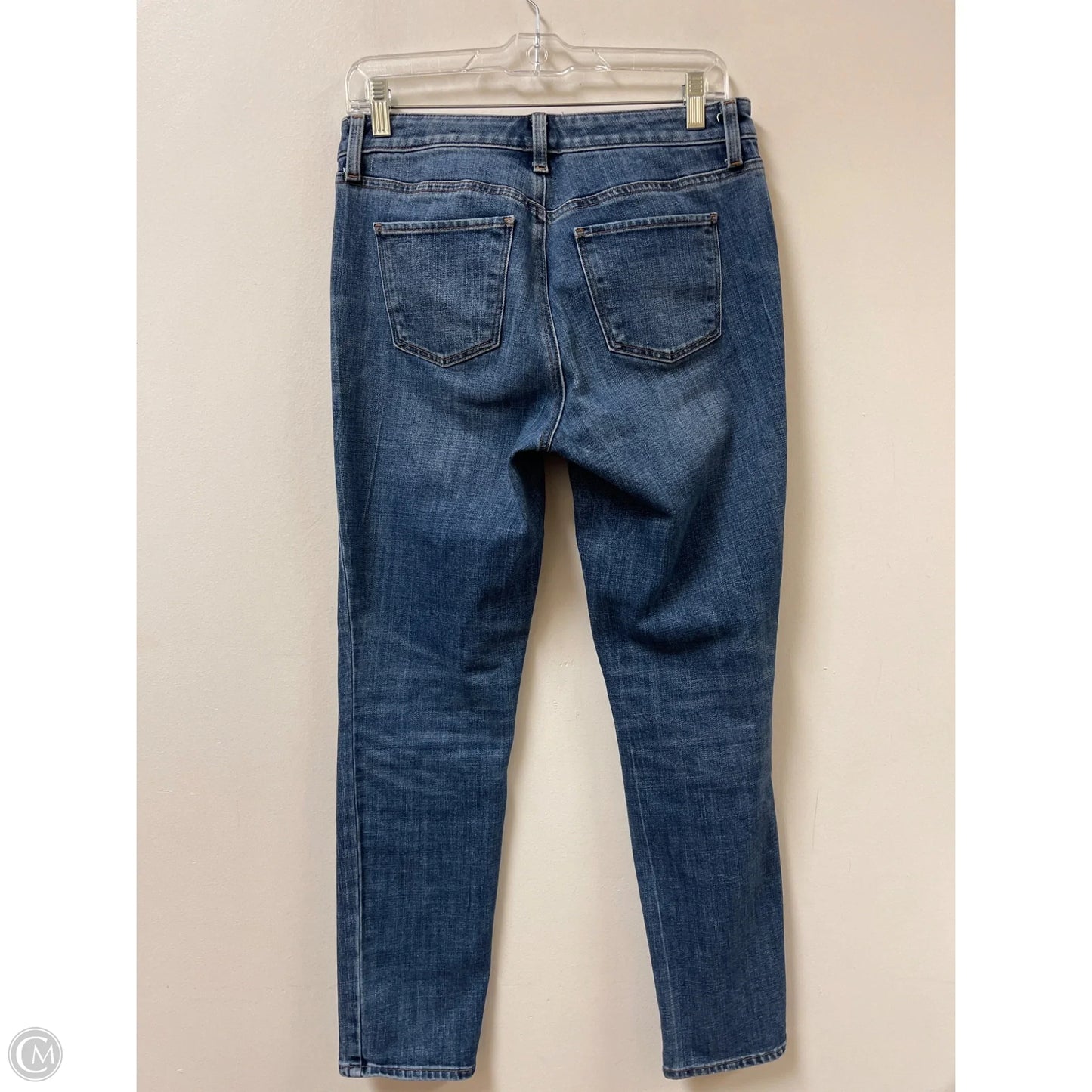 Jeans Skinny By Talbots In Blue Denim, Size: 4