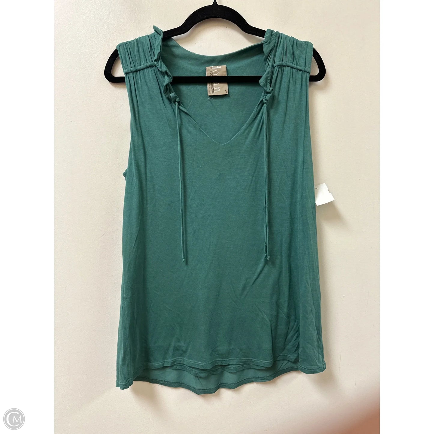 Top Sleeveless By Dolan Left Coast In Green, Size: S