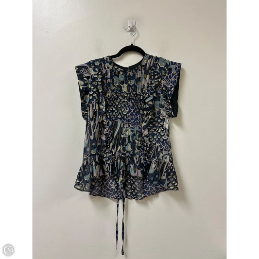 Top Sleeveless By Zadig And Voltaire In Navy, Size: S