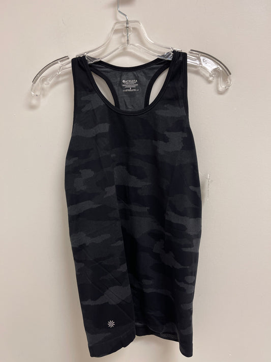 Athletic Tank Top By Athleta In Black & Blue, Size: S