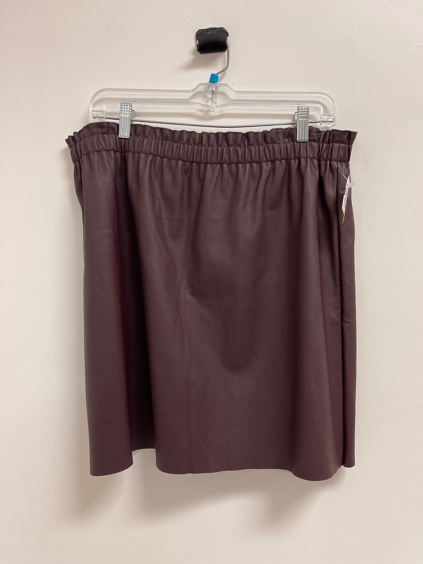 Skirt Mini & Short By Loft In Purple, Size: L