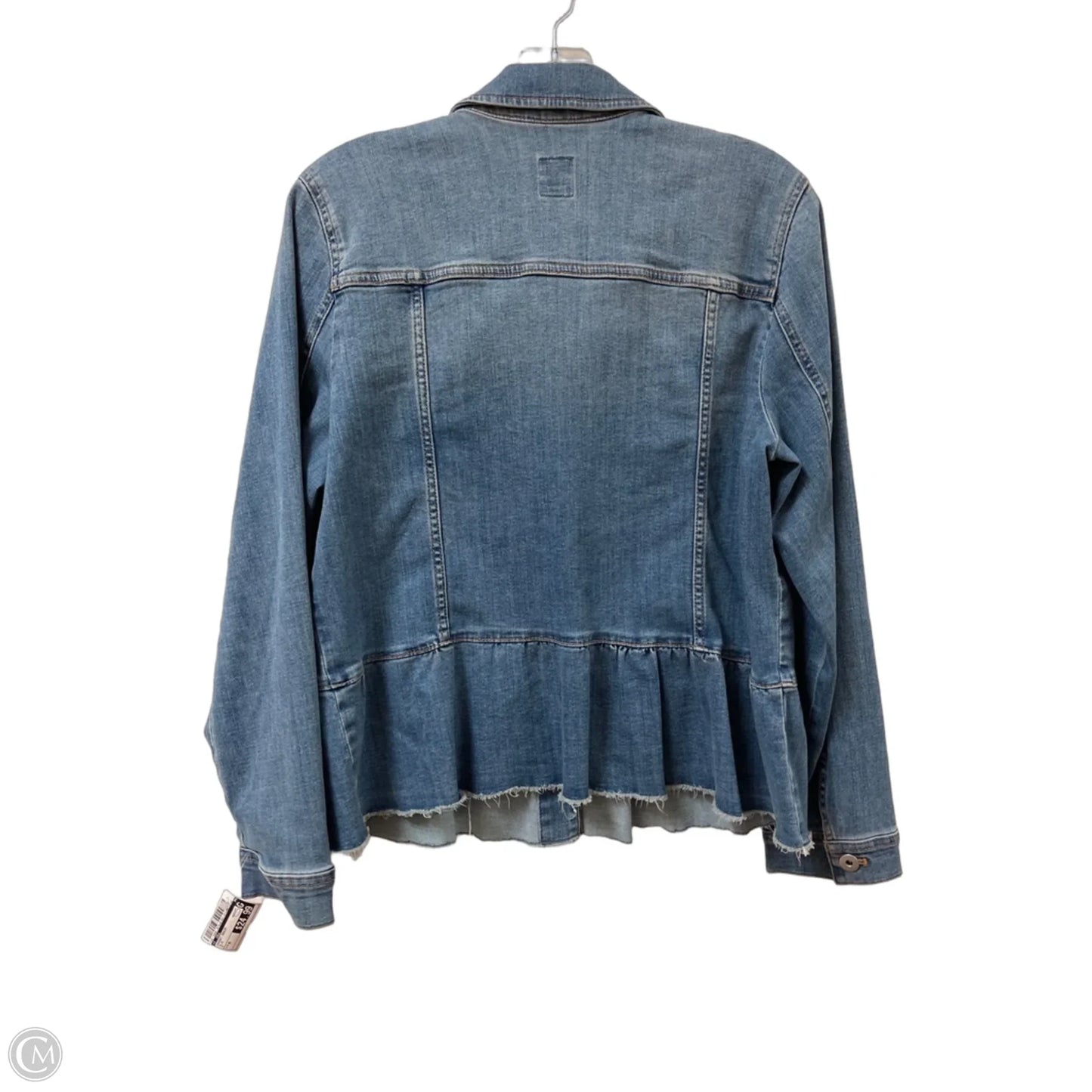 Jacket Denim By J. Jill In Blue, Size: M