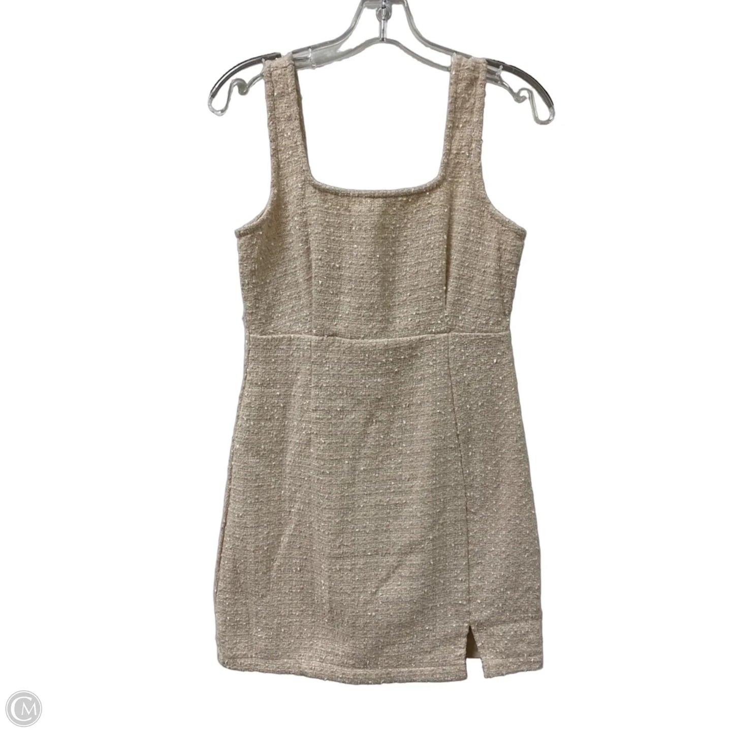 Dress Casual Short By Clothes Mentor In Beige, Size: M