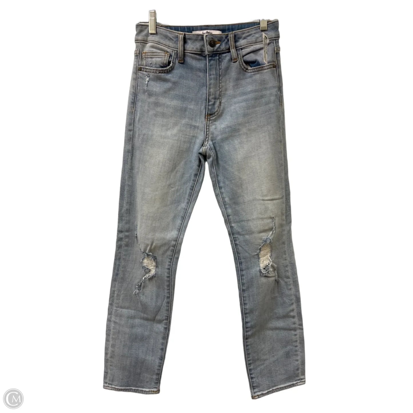 Jeans Straight By Sam Edelman In Blue Denim, Size: 2