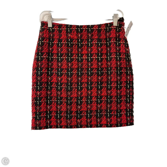 Skirt Mini & Short By Boston Proper In Red, Size: 4