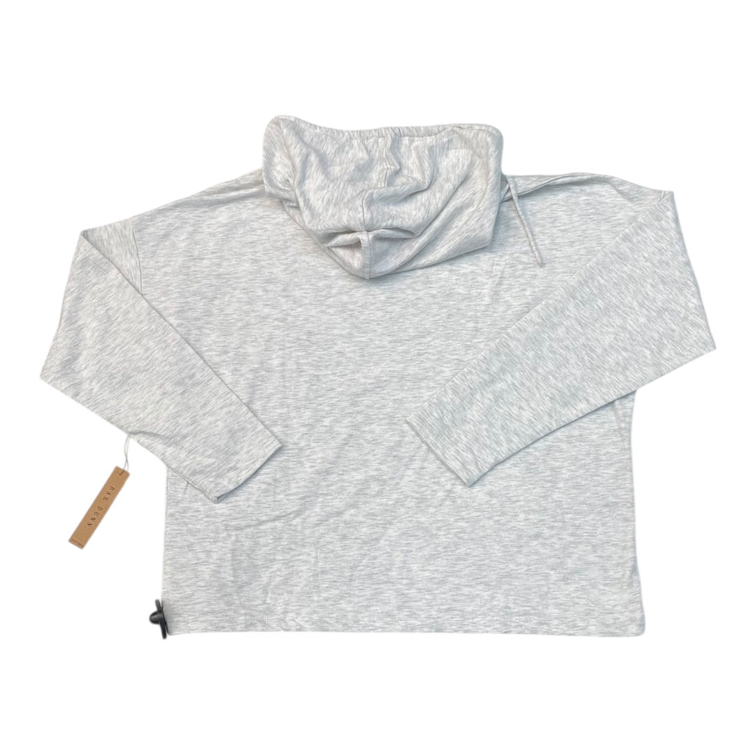 Sweatshirt Hoodie By Rae Dunn In Grey, Size:L