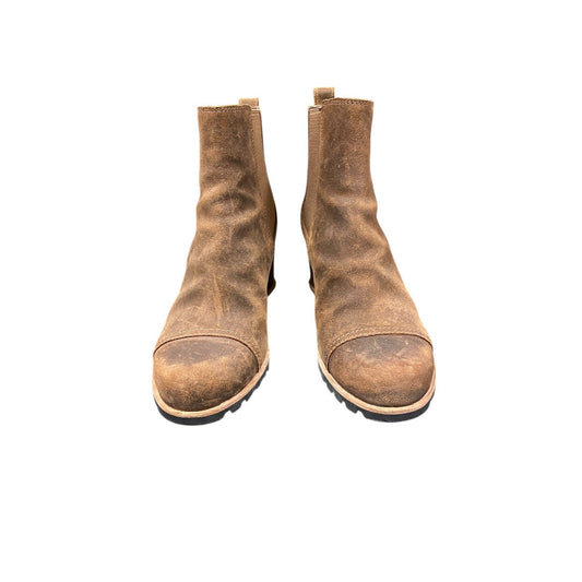 Boots Designer By Ugg In Brown, Size:8.5