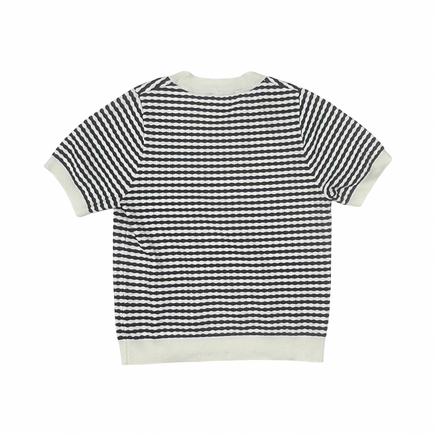 Sweater Ss By Adrianna Papell In Black & White, Size:M