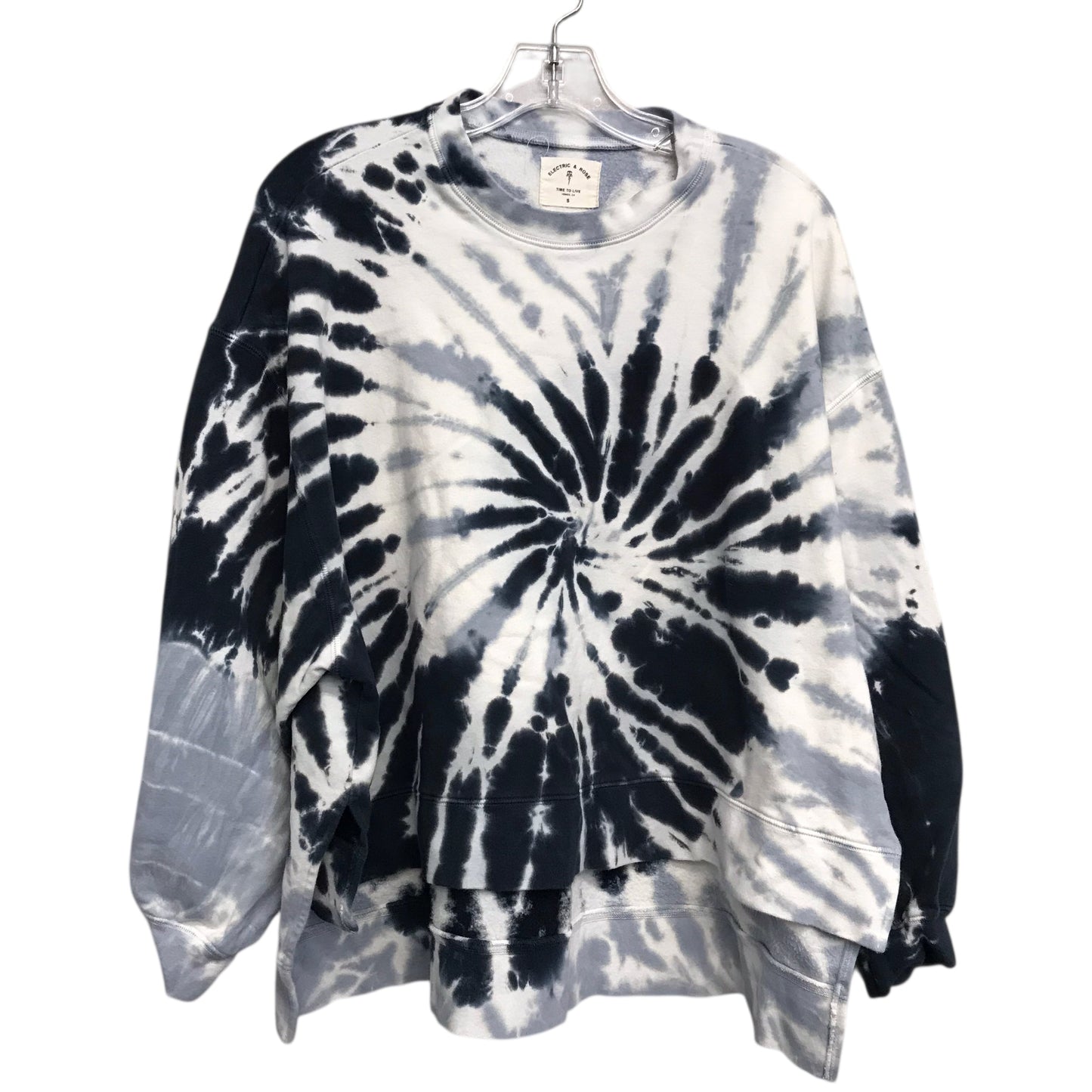 Sweatshirt Crewneck By Electric & Rose In Tie Dye Print, Size:S