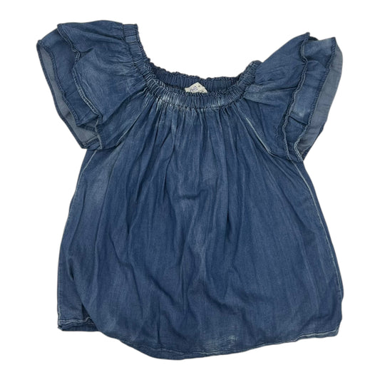 Top Ss By She + Sky In Blue, Size:M