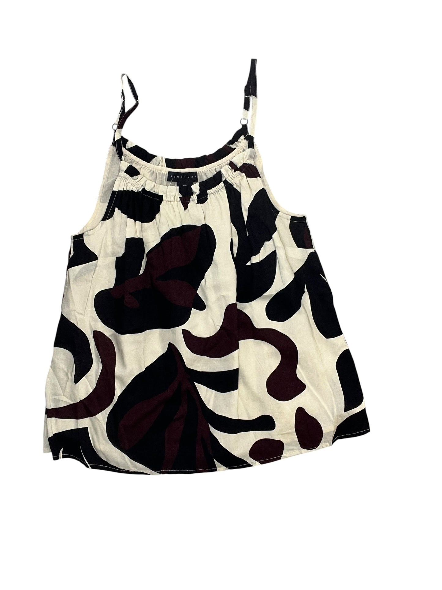 Tank Top By Sanctuary In Black & Cream, Size:Xs