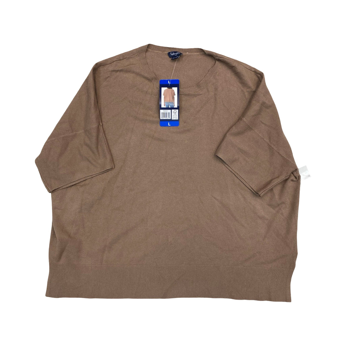 Sweater Ss By Splendid In Brown, Size:L