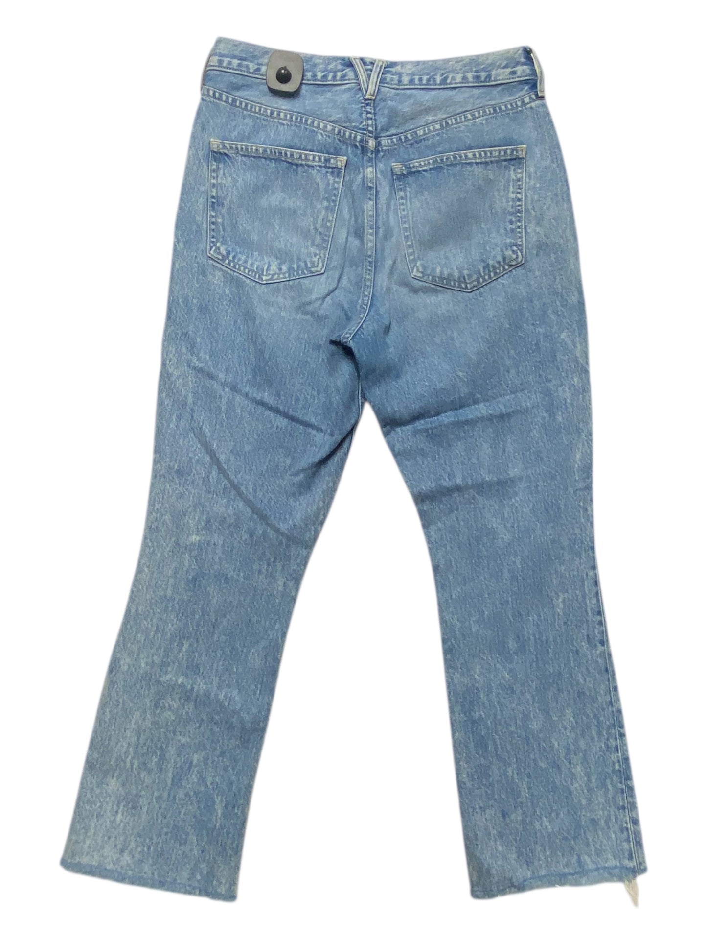 Jeans Straight By Veronica Beard In Blue Denim, Size:6