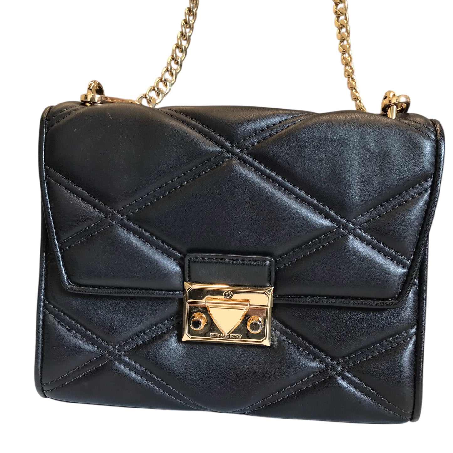 Handbag Designer By Michael Kors In Black, Size:Medium