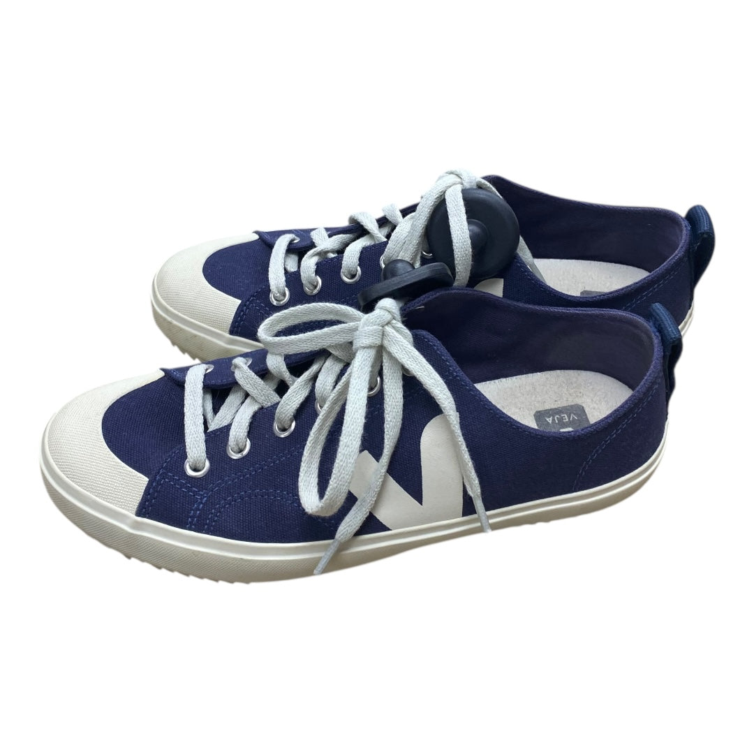 Shoes Sneakers By Veja In Blue & Cream, Size:9