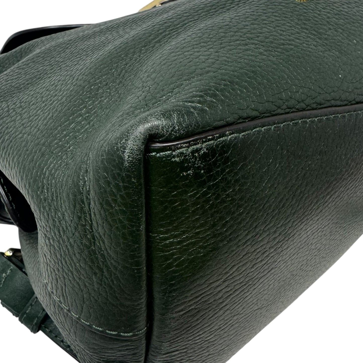 AS IS Backpack Leather By Michael By Michael Kors, Size: Medium