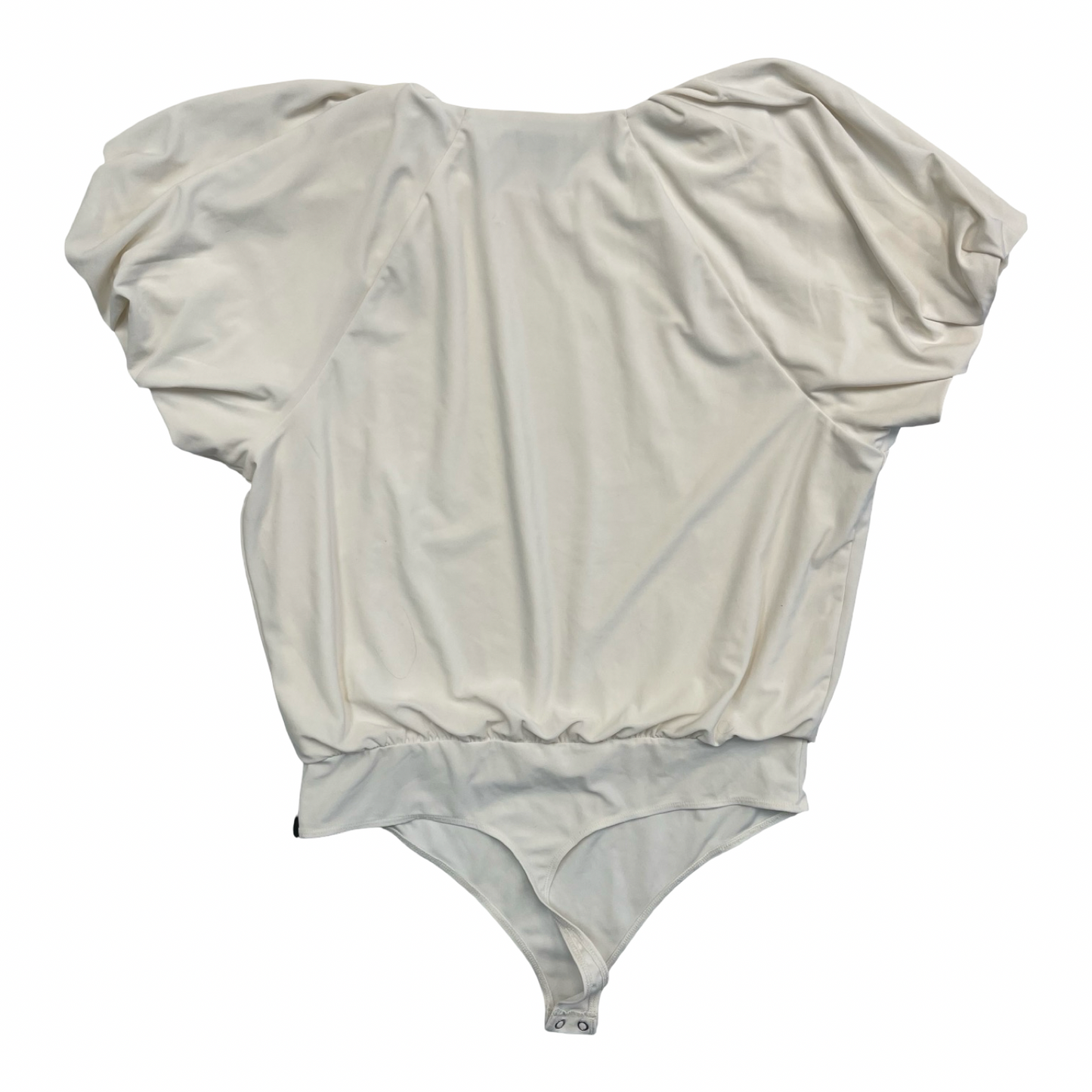 Bodysuit By Express In Cream, Size:L