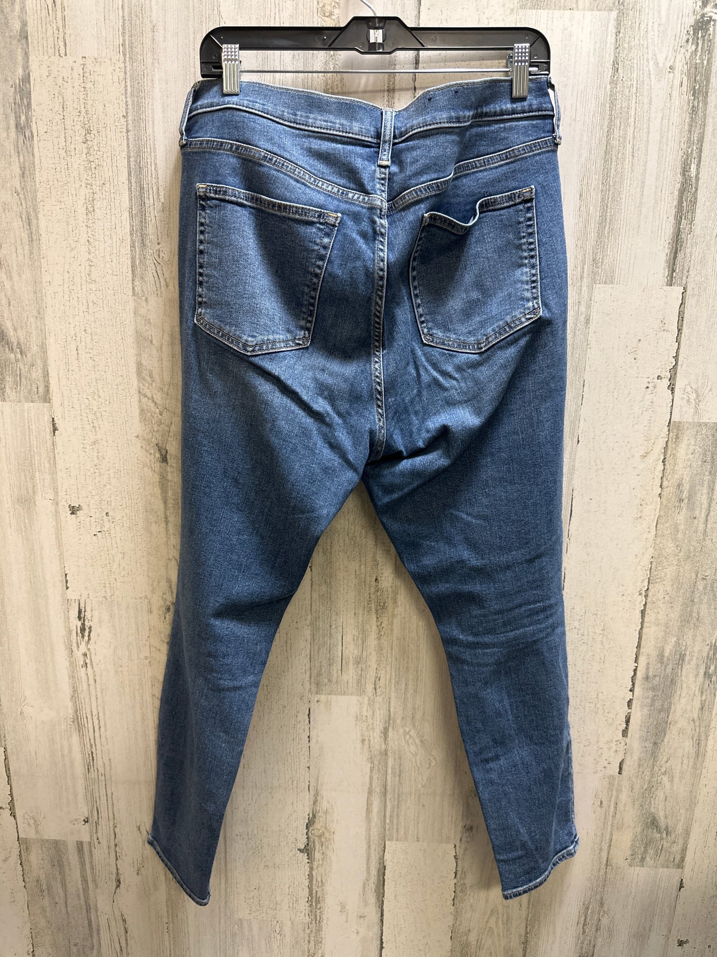 Blue Denim Jeans Skinny Gap, Size 16