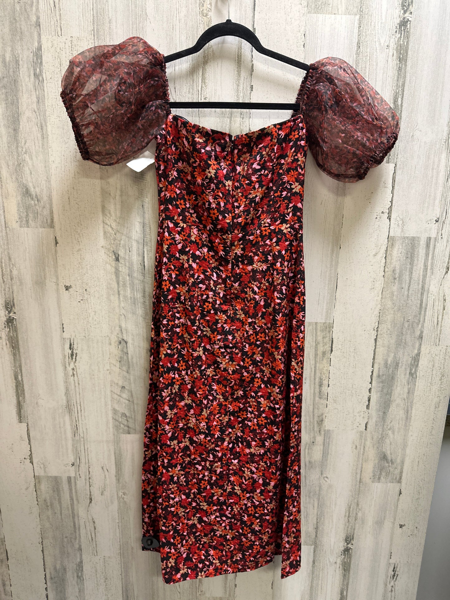 Floral Print Dress Party Long French Connection, Size Xs