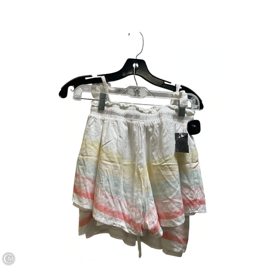 Shorts Set By Pink Lily In White, Size: Xs