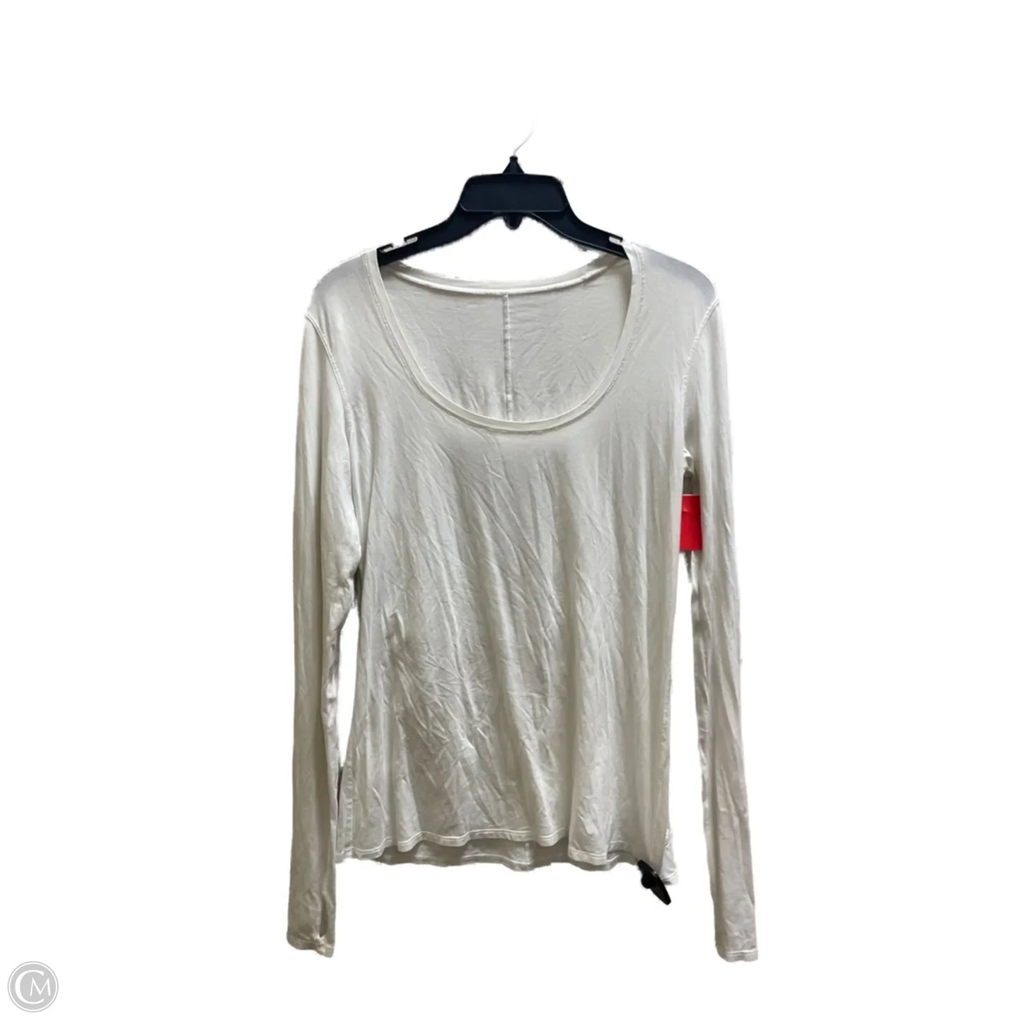 Top Long Sleeve By Lululemon In White