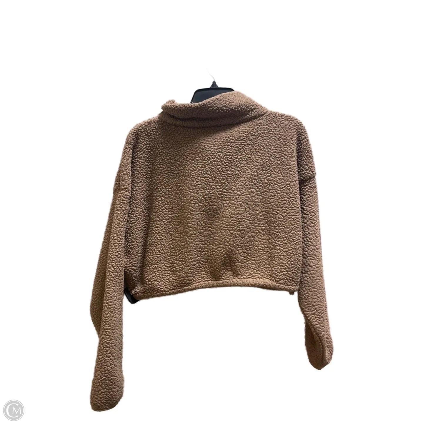 Jacket Fleece By Skims In Brown, Size: Xl