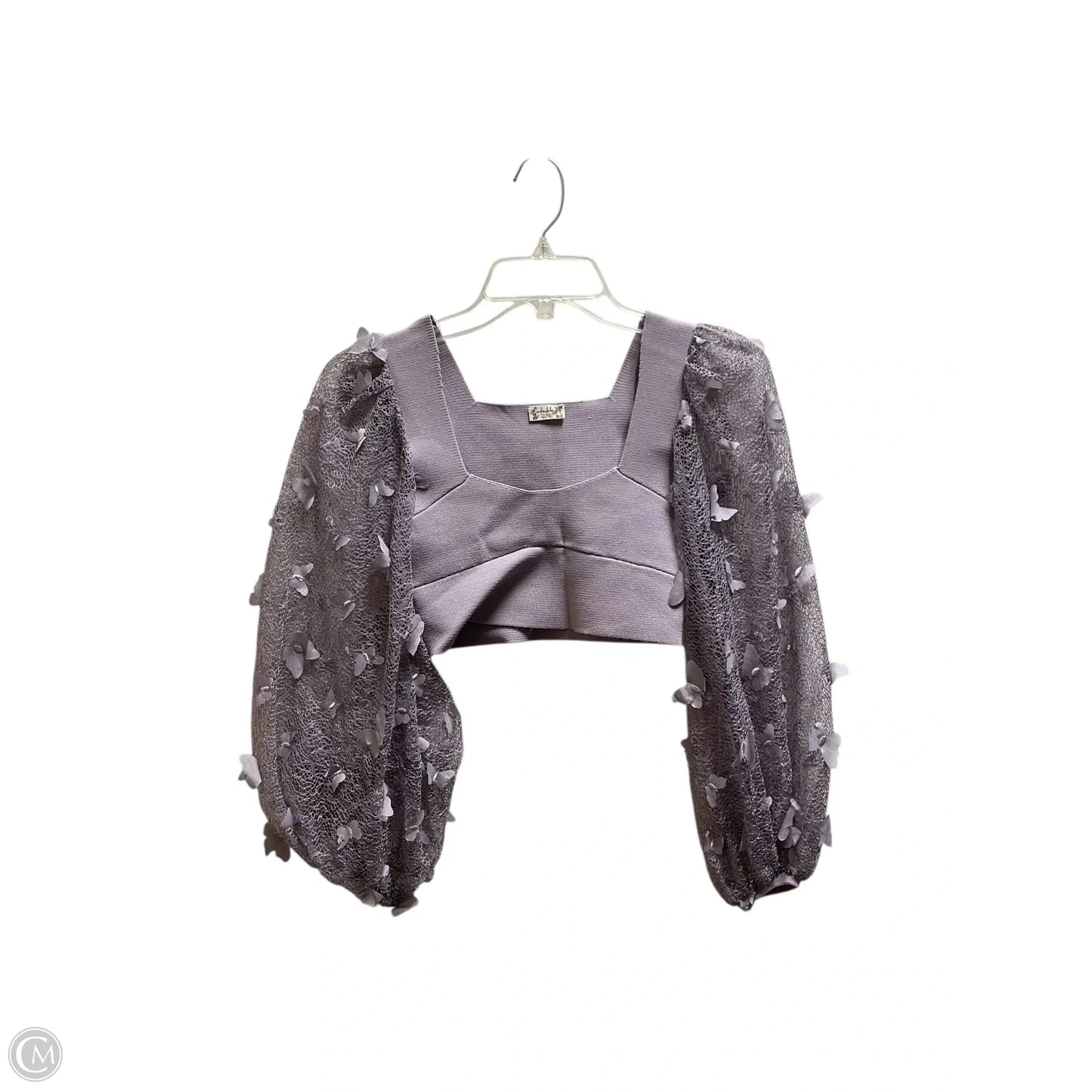 Top Long Sleeve By Free People In Purple, Size: Xs