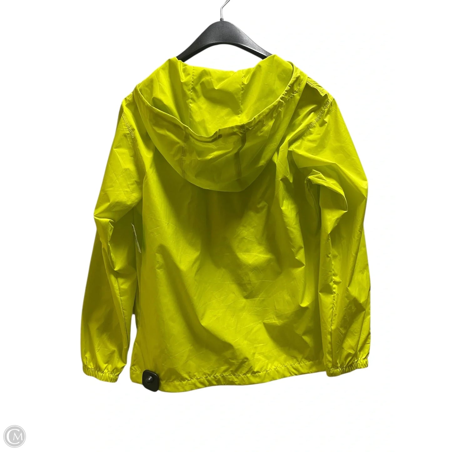 Jacket Windbreaker By Columbia In Green, Size: S