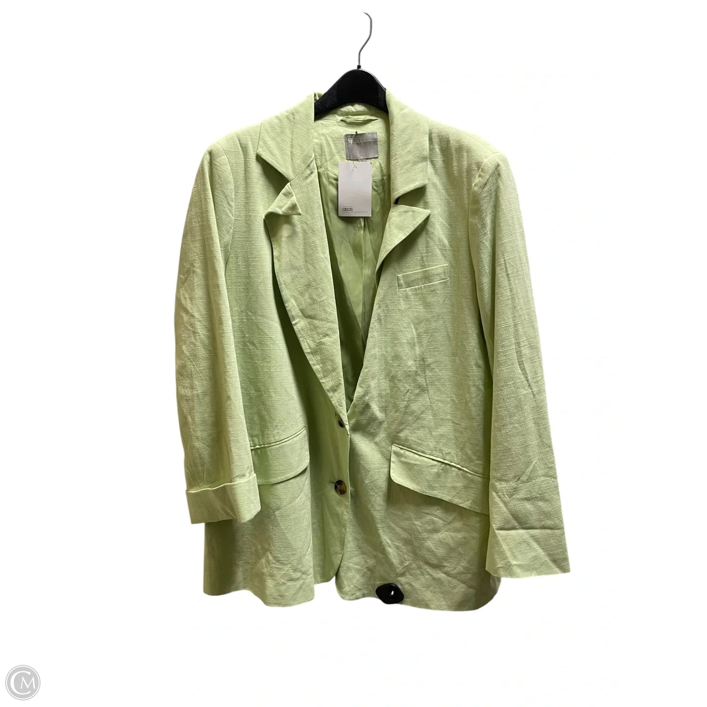 Blazer By Asos In Green, Size: 8