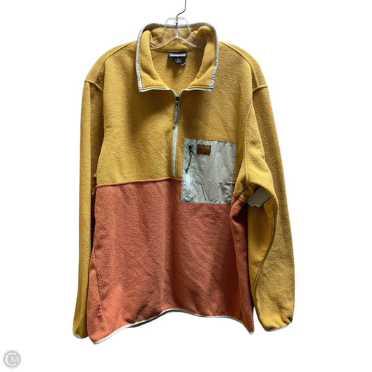 Jacket Fleece By Patagonia In Multi-colored, Size: Xl