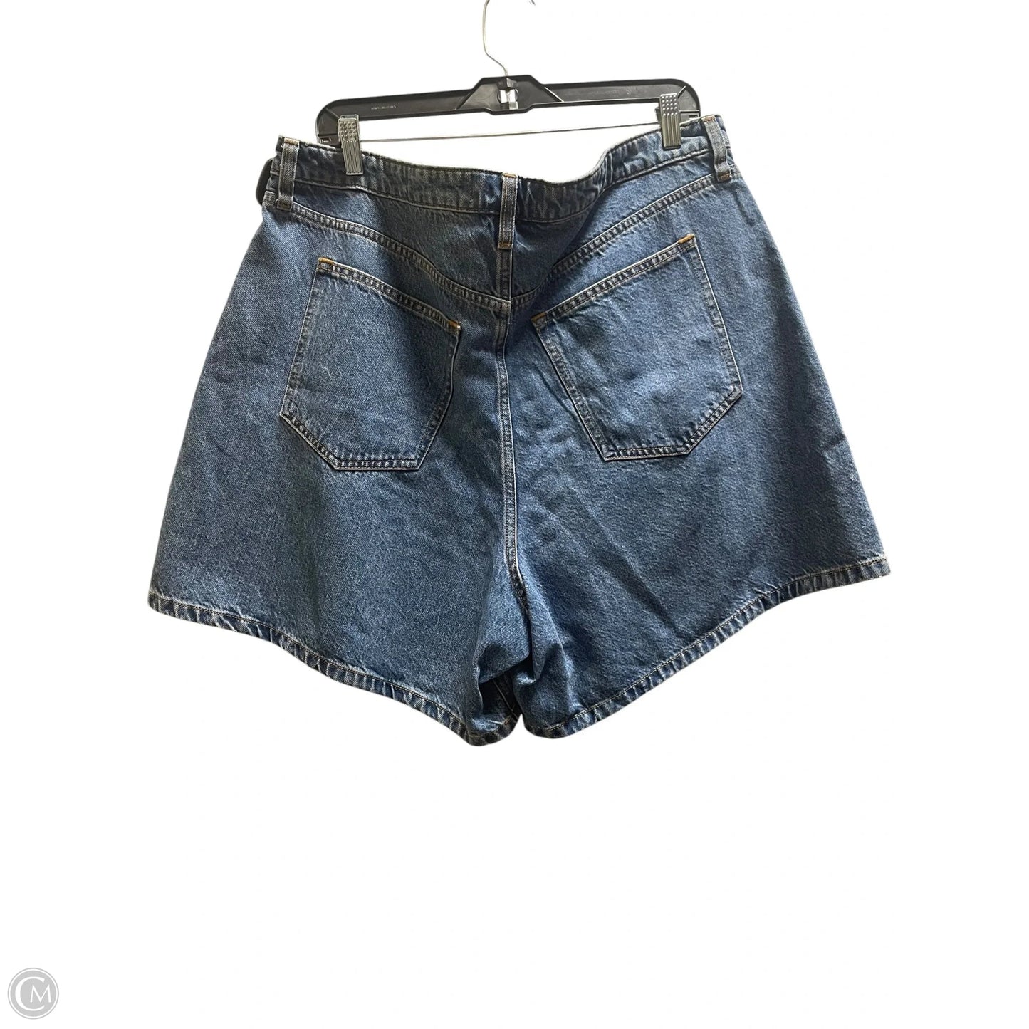 Shorts By Abercrombie And Fitch In Blue Denim, Size: 18